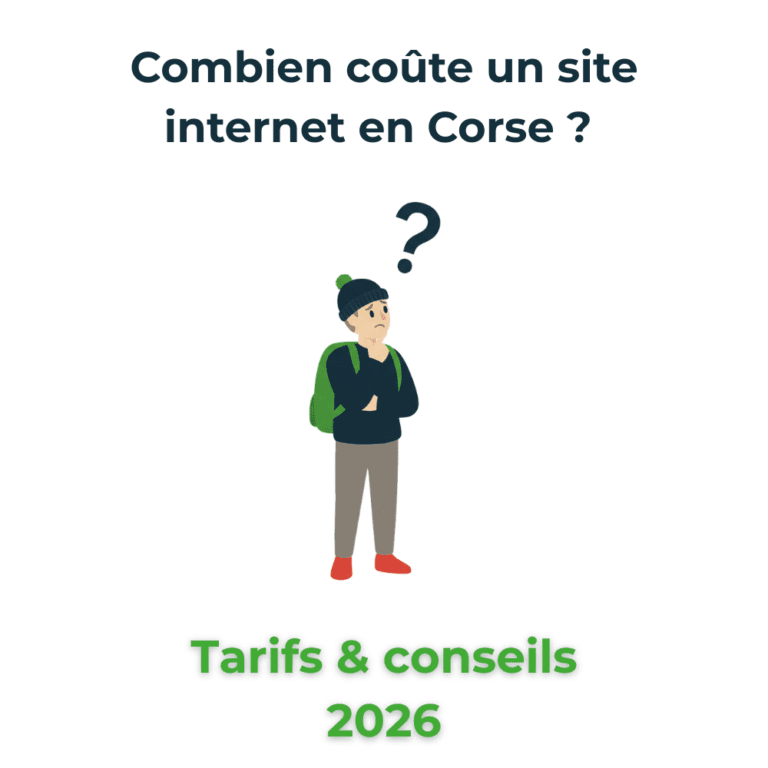 prix site vitrine e-commerce Corse par Culmine