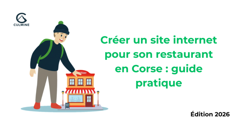 site internet restaurant en Corse