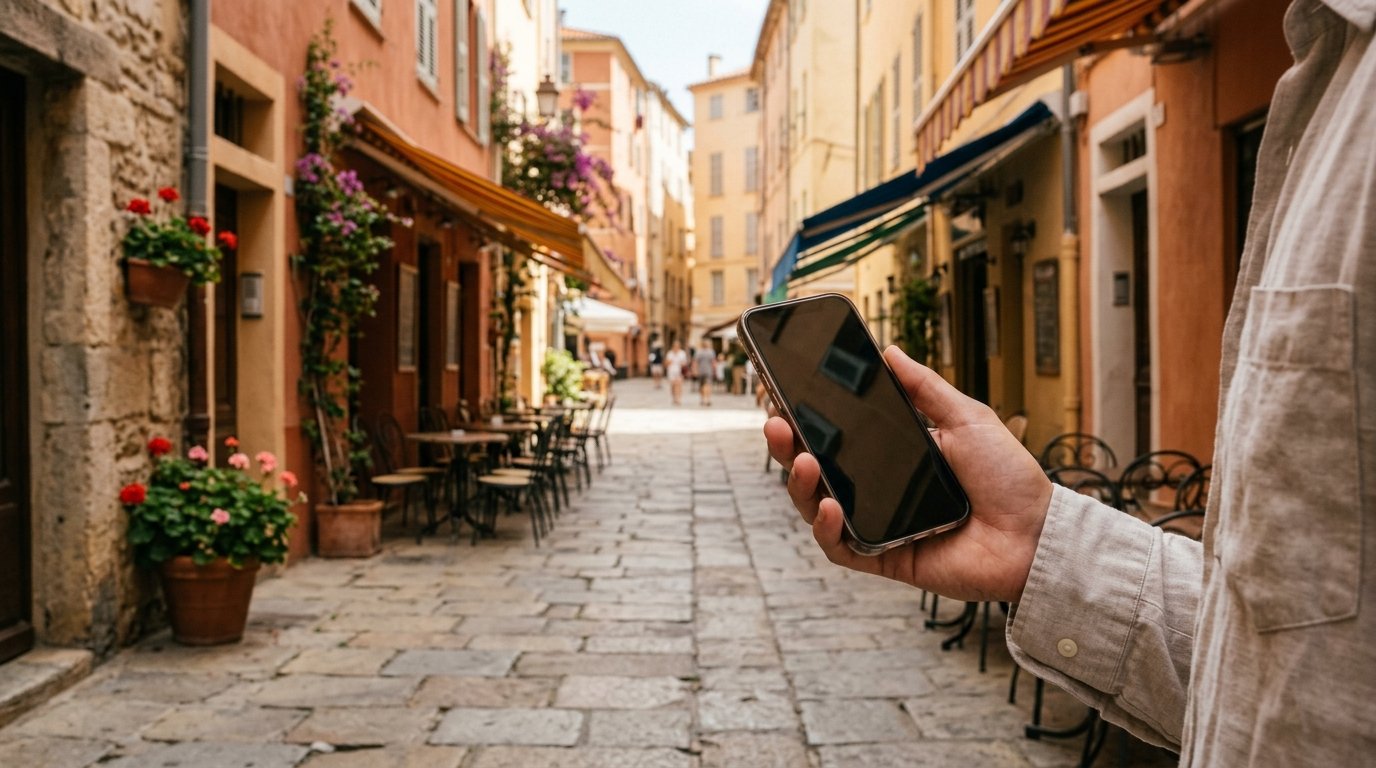Analyse de la visibilité Google d'un restaurant à Ajaccio avant optimisation SEO