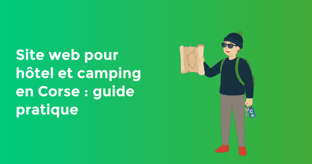 Site web pour hôtel et camping en Corse : guide pratique