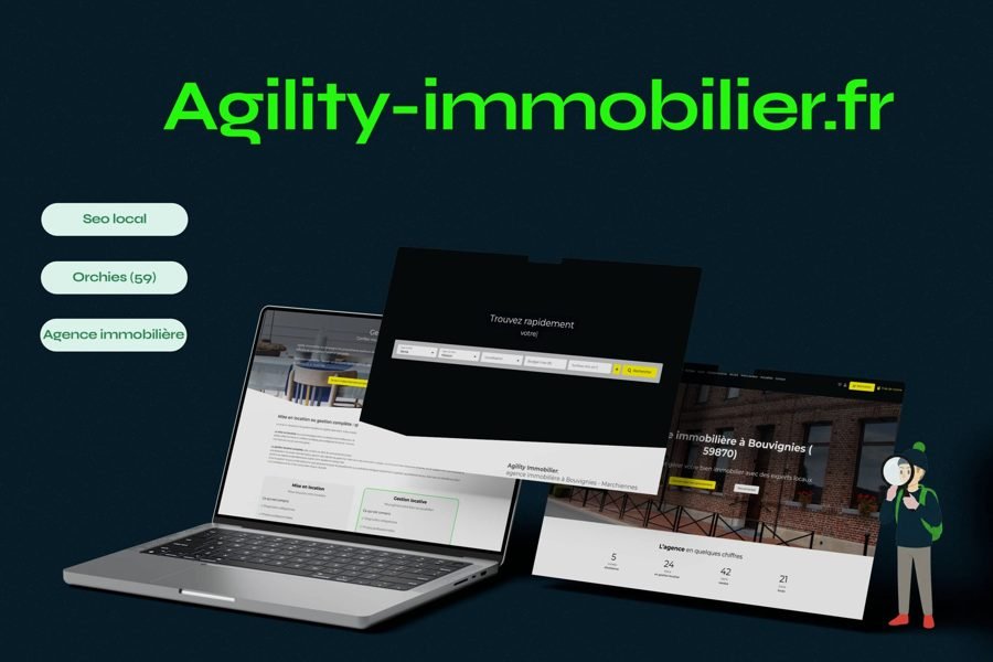 Le site agility-immobilier.fr