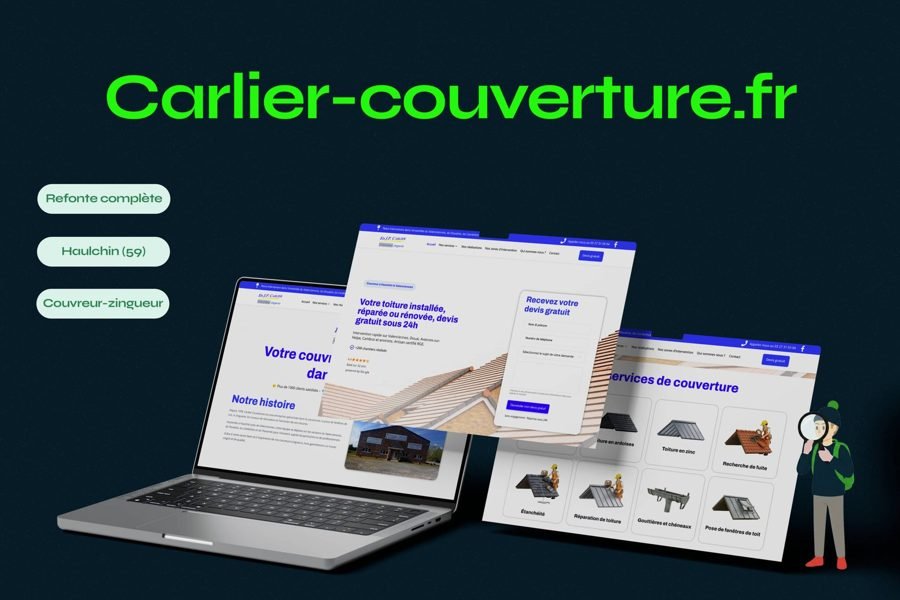 Le site carlier-couverture.fr